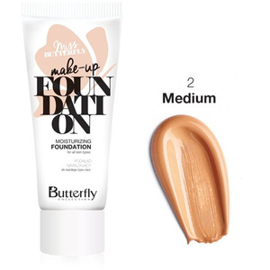 Butterfly Foundation Moisturizing 02 Medium 30ml