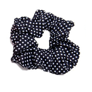 Hairutopia Hair Scrunch Black Polka Dot