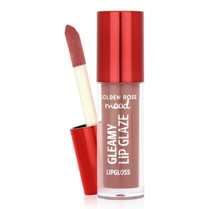 Golden Rose Mood Gleamy Lip Glaze Lip Gloss 201 Nude Kiss 4.7ml