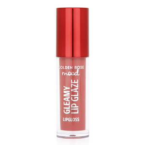 Golden Rose Mood Gleamy Lip Glaze Lip Gloss 202 Peachy Nude 4.7ml
