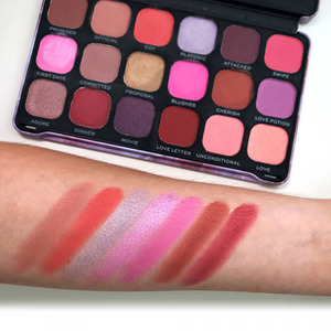 Makeup Revolution Forever Flawless Eyeshadow Palette # Unconditional Love 19,2gr