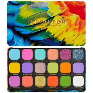 Makeup Revolution Forever Flawless Eyeshadow Palette # Bird of Paradise 19,2gr