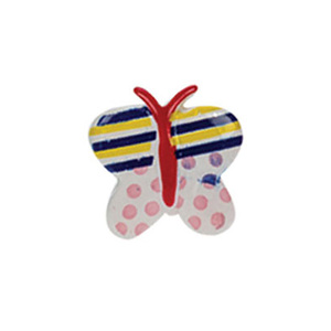 Hairutopia Λαστιχάκια Παιδικά 2τεμ Πεταλούδα Μπουρνουζέ Λευκό