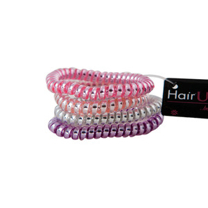 Hairutopia Hair Rubbers Assorted Colours 4pcs