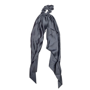 Hairutopia Hair Scrunch Satin Scarf Charcoal